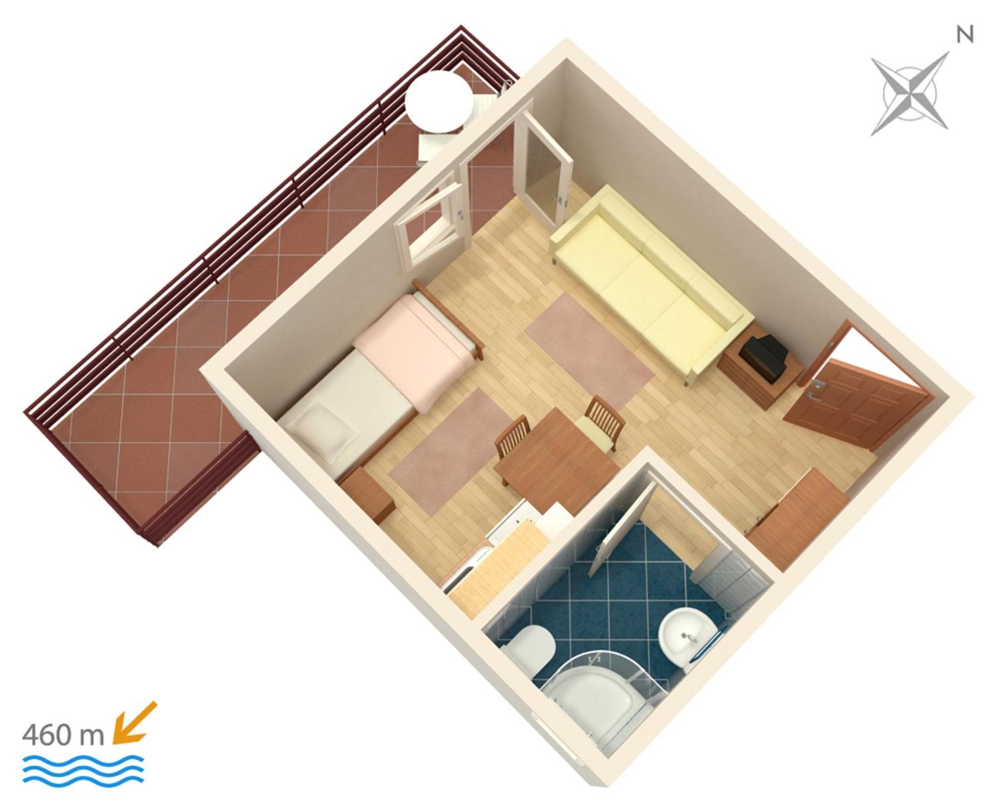 Apartments With A Parking Space Vodice - 4172 ภายนอก รูปภาพ